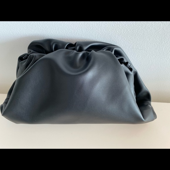 Vegan leather pouch purse